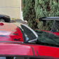 2012-2015 Civic Coupe Carbon Fiber Rear Window Visor